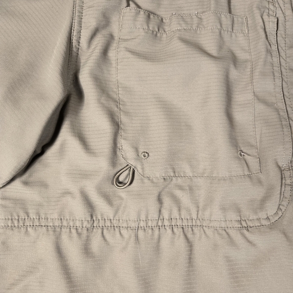 Reel Legends Shirt Olive Green XXL Fishing Mesh Performance Vented Mens - Picture 4 of 8